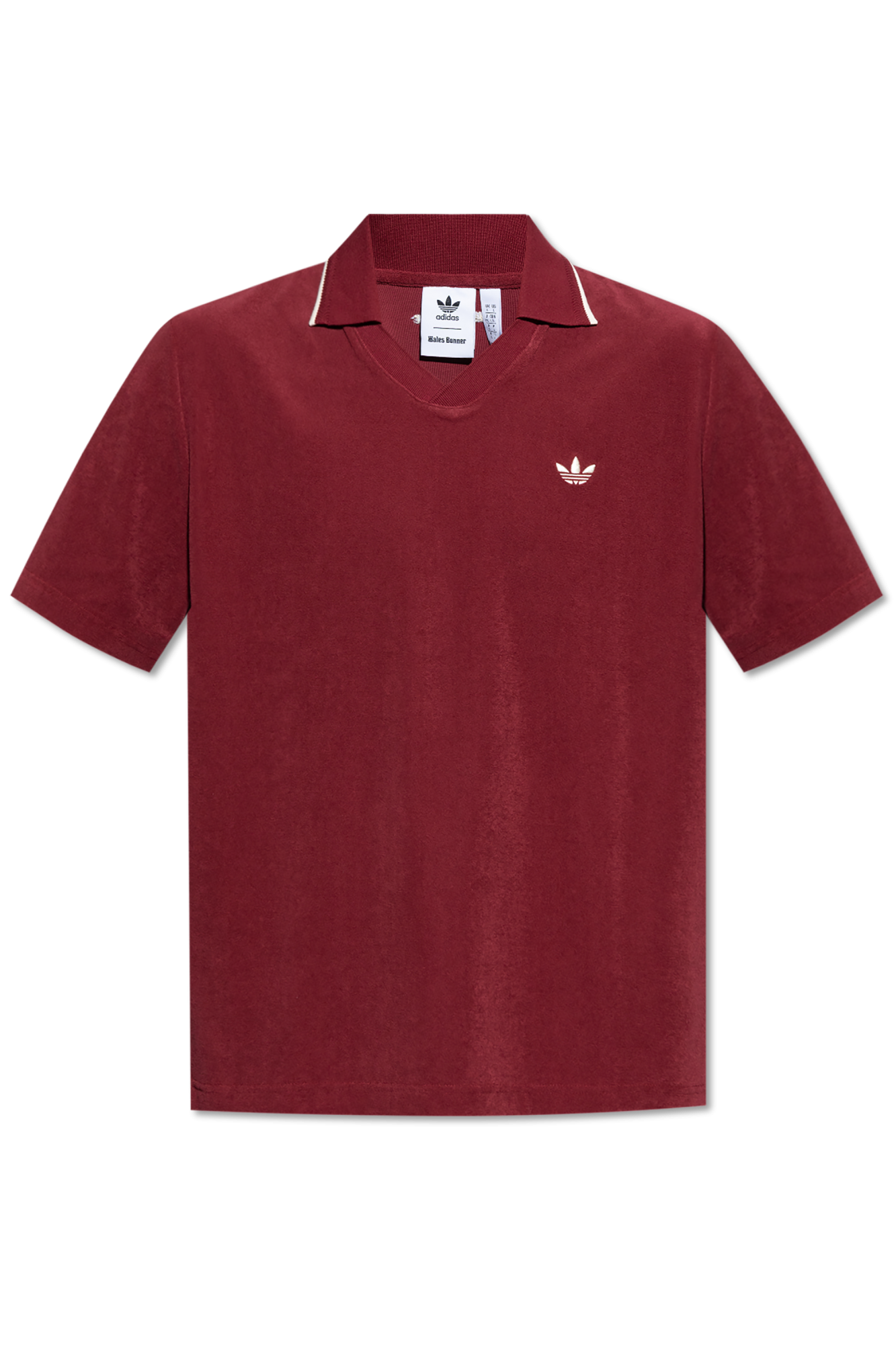 ★関税込★adidas★WALES BONNER X ADIDAS ORIGINALS POLO★ Adidas X Wales Bonner S/S Polo Blue Polos adidas